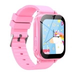 Smartwatch para crianças A18 Rosa - Relógio inteligente