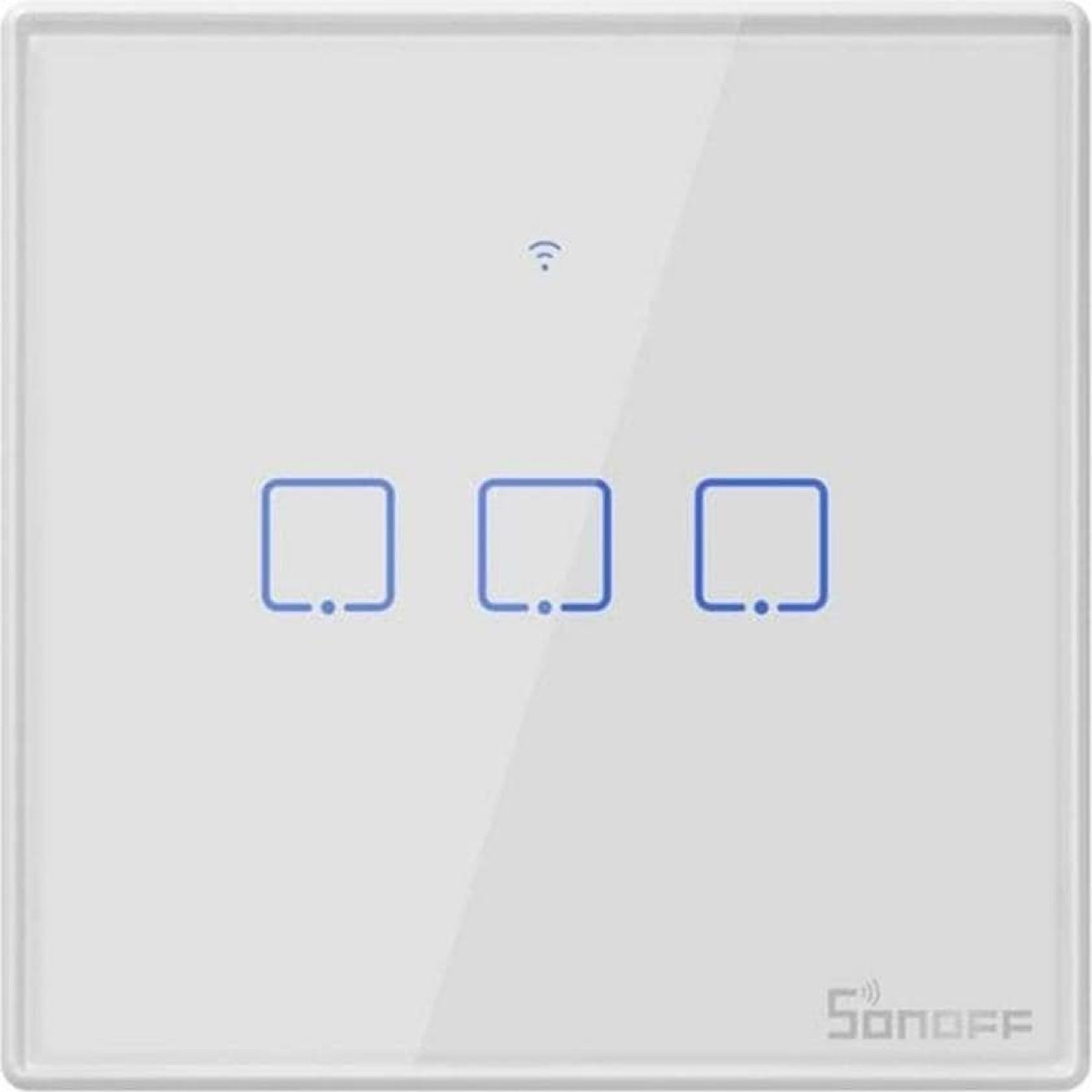 Sonoff Light switch T2EU3C-TX WiFi-RF, 3-fold
