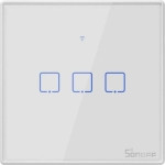Sonoff Light switch T2EU3C-TX WiFi-RF, 3-fold