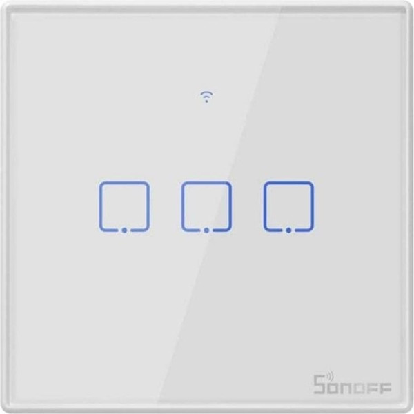 Sonoff Light switch T2EU3C-TX WiFi-RF, 3-fold