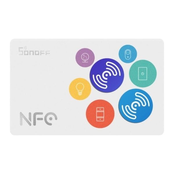 Sonoff NFC Tag Branco - Etiqueta Adesiva Inteligente