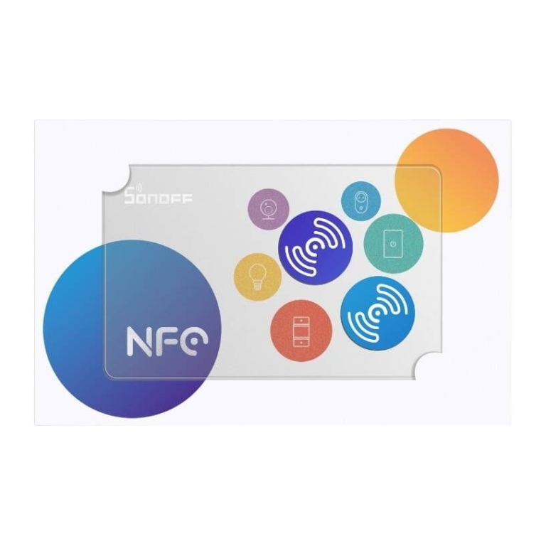 Sonoff NFC Tag Branco - Etiqueta Adesiva Inteligente