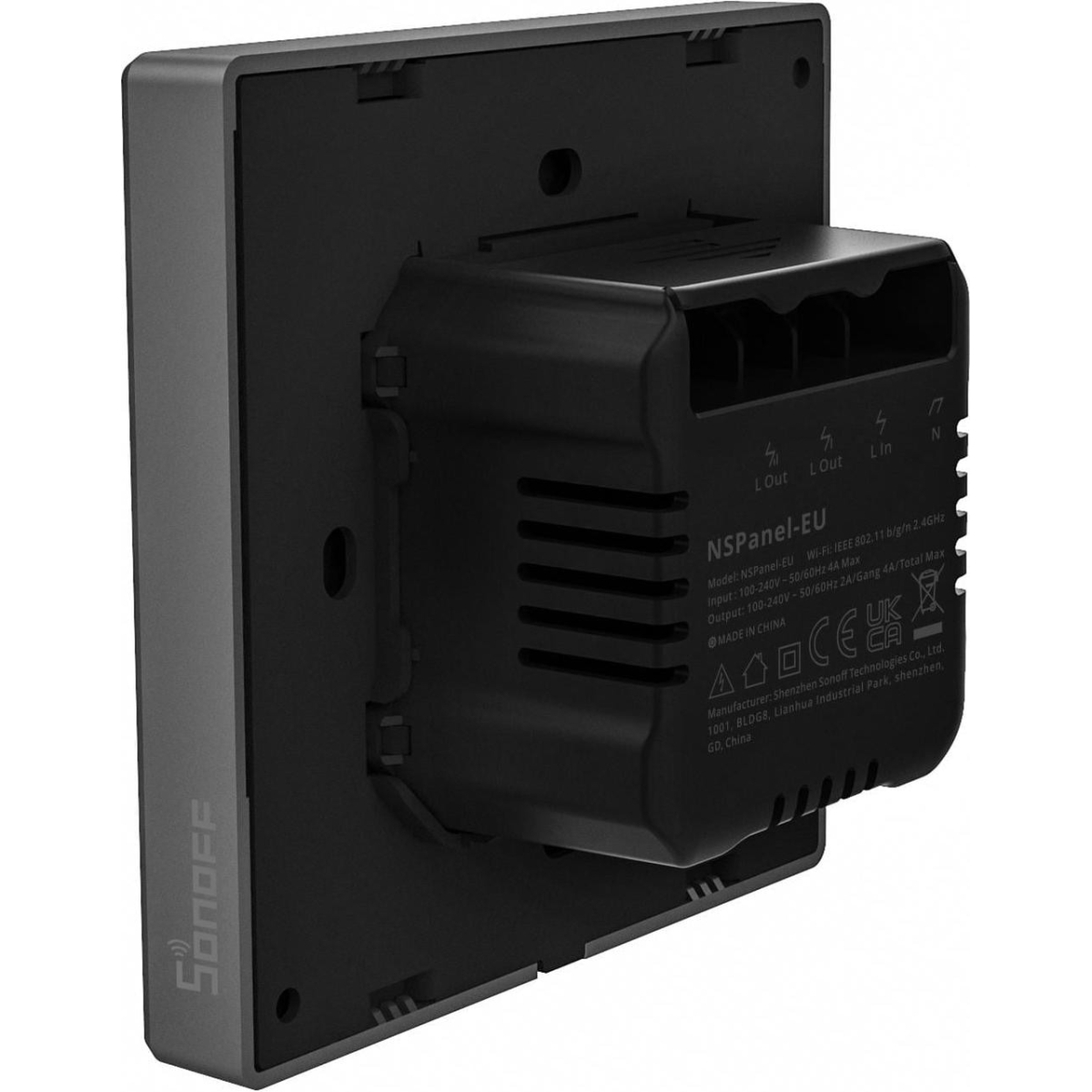 Sonoff NSPanel Smart WiFi Wall Switch with LED Control Panel, Thermostat and Switch Functions