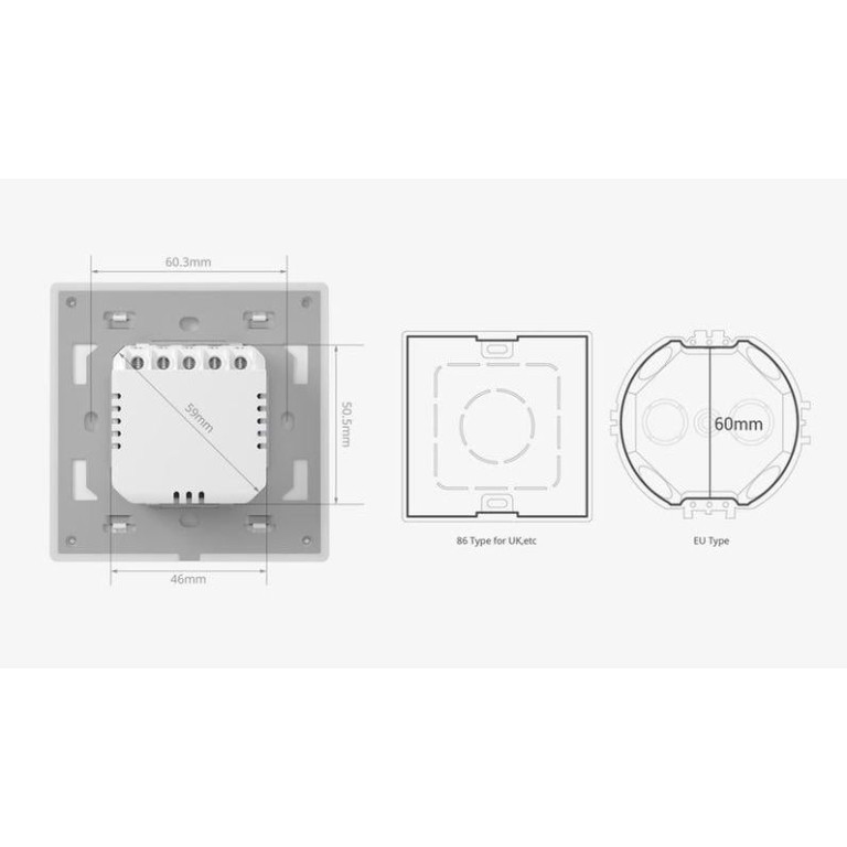 Sonoff TX Ultimate Smart Touch Wall Switch