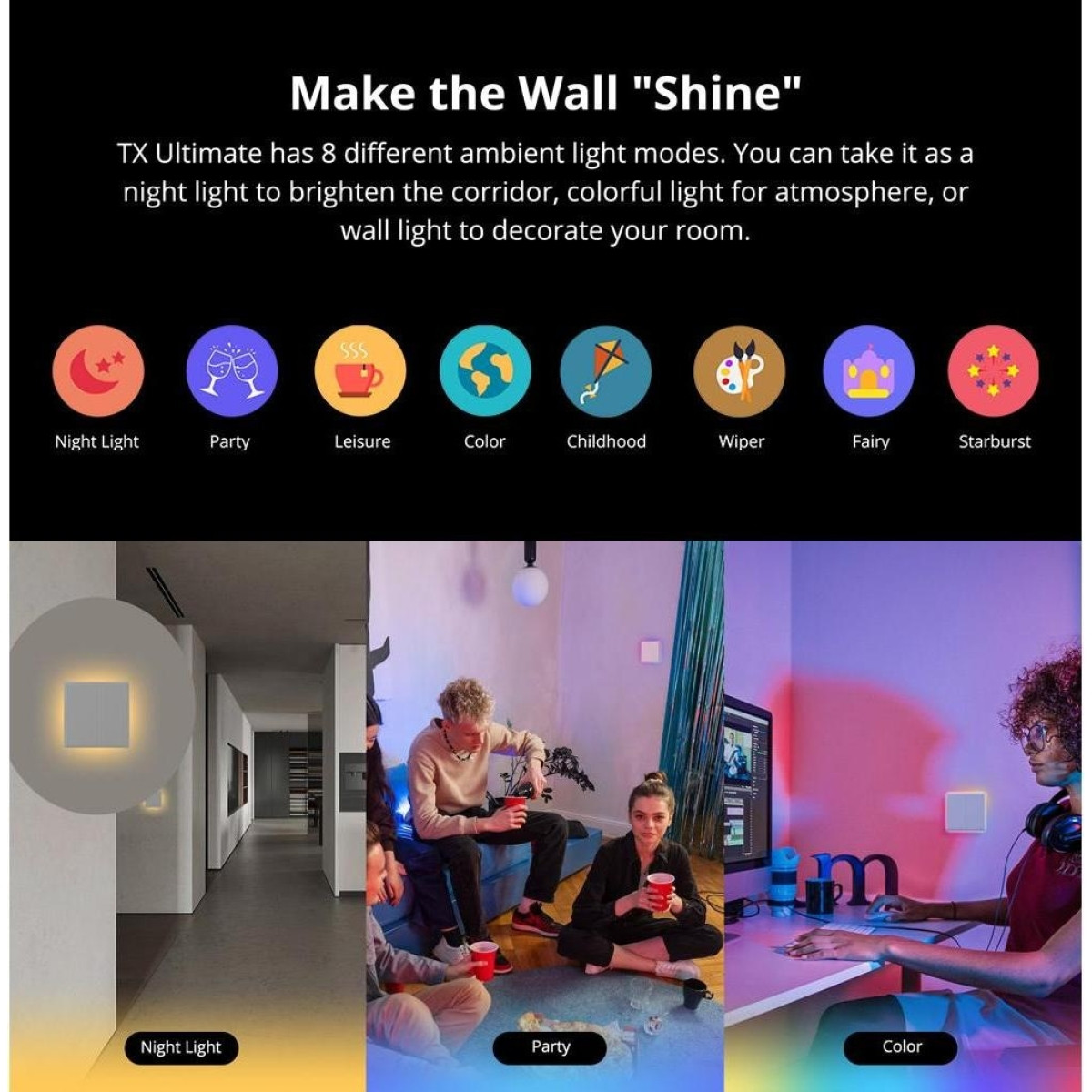 Sonoff TX Ultimate Smart Touch Wall Switch