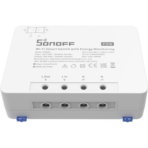Sonoff WLAN switch actuator POWR3 Power Monitoring 1-fold