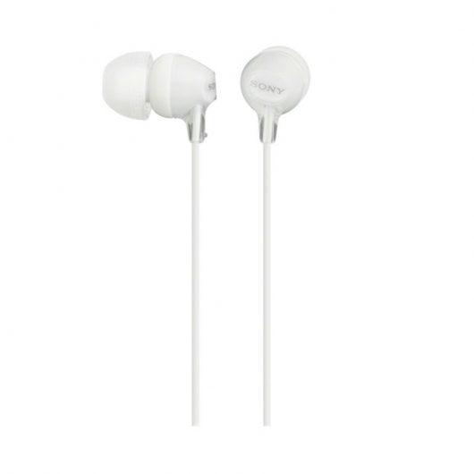 Sony MDR-EX15AP Auriculares com Microfone Brancos