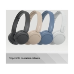 Sony WH-CH520 Auscultadores Bluetooth Pretos