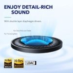 Soundcore Space Q45 Auscultadores Sem Fios com Microfone Pretos