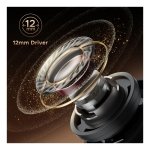 Soundpeats Earphones Clear (black)