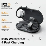 Soundpeats HearFit wireless headphones (black)