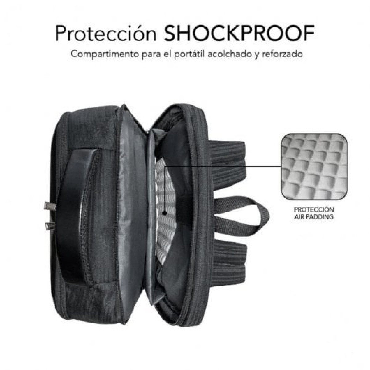 Subblim Business V2 AP Mochila Black Business Backpack para Laptop de até 15,6"