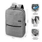 Subblim Elite Airpadding Mochila Gris para Portátil 15.6"
