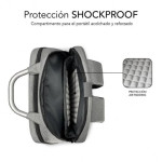 Subblim Elite Airpadding Mochila Gris para Portátil 15.6"