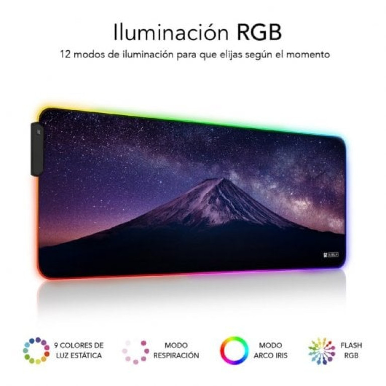 Subblim Montanha XL RGB Tapete Gaming Extended