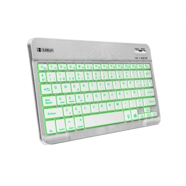 Subblim Smart Backlit Teclado Bluetooth Prateado