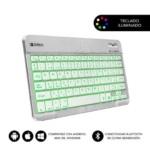 Subblim Smart Backlit Teclado Bluetooth Prateado
