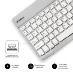 Subblim Smart Teclado Bluetooth Prateado