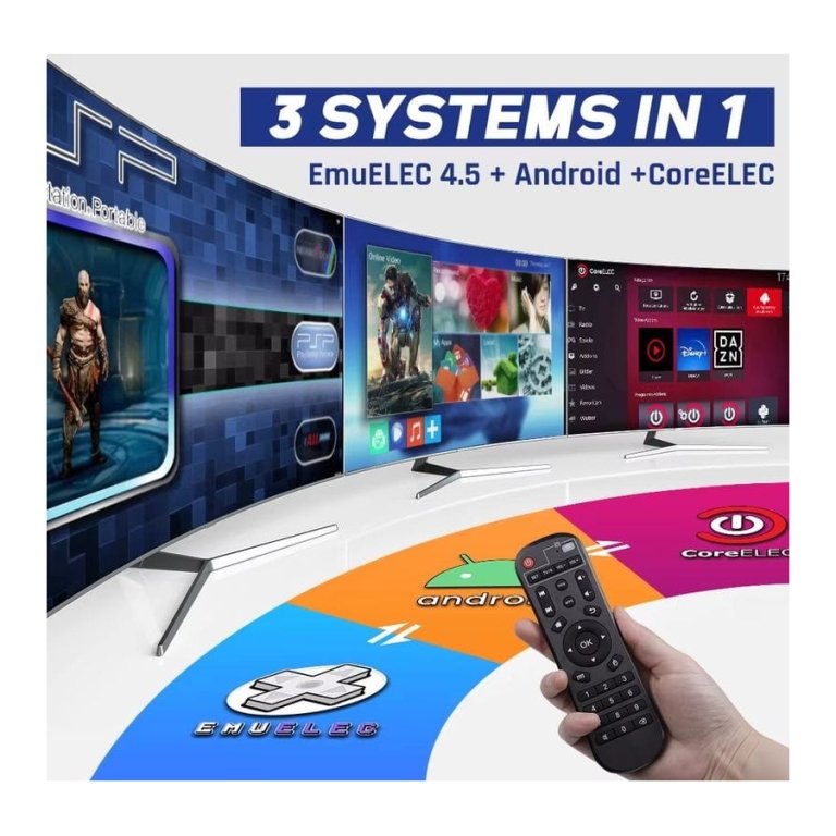 Super Console X2 Pro 2GB/8GB Triple OS + Cartão de 128GB