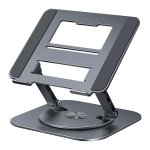 Suporte Giratório LS928 para Tablet e Computador Portátil de Alumínio Cinzento Escuro