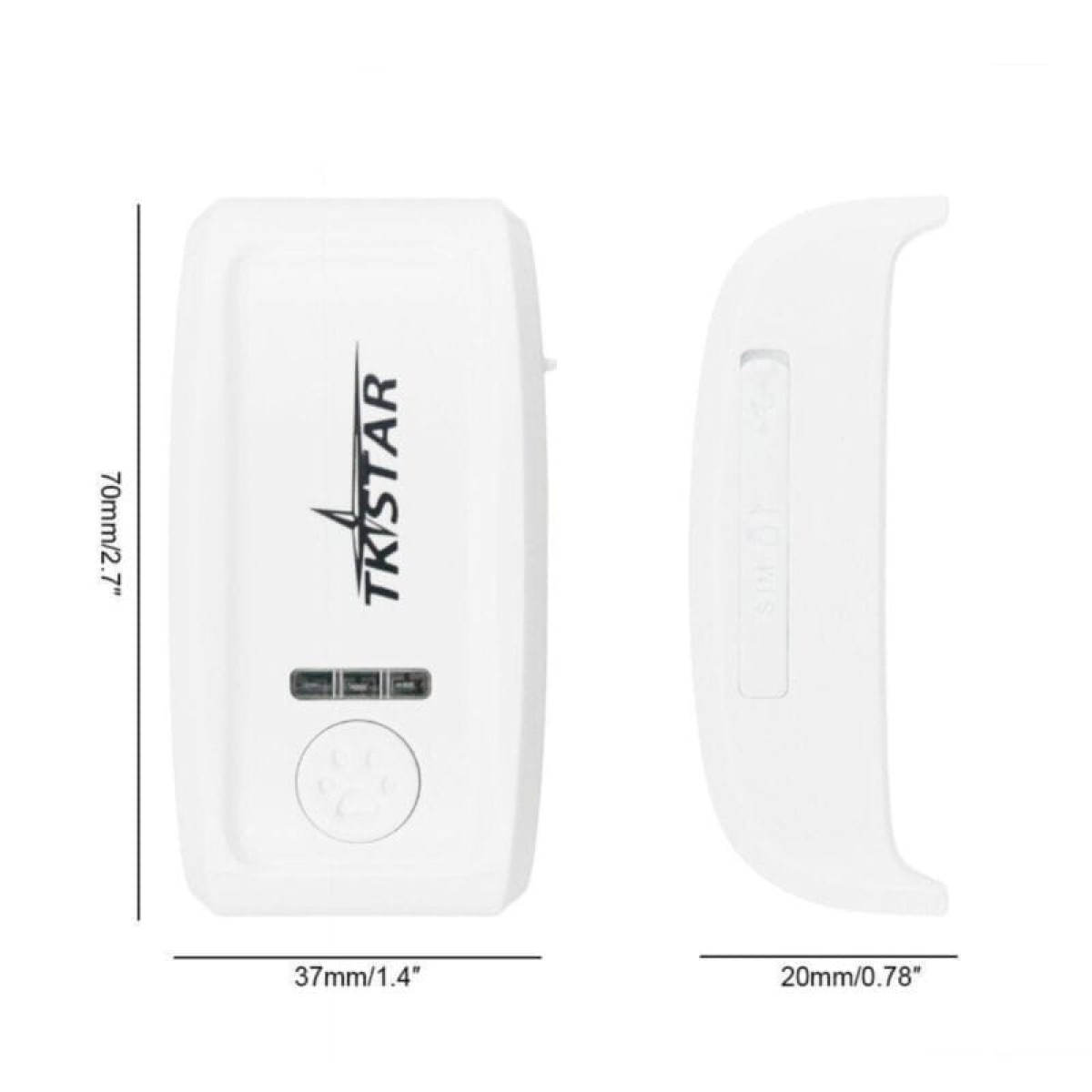 TKSTAR TK909 IP66 3,7 V 1.000 mAh / – Localizador GPS para animais