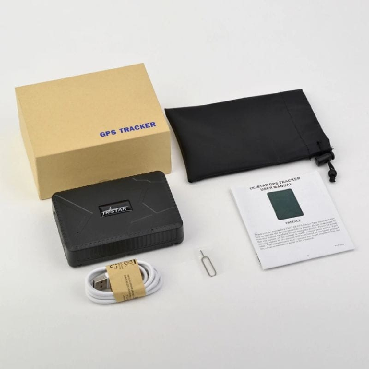 TKSTAR TK915 IP65 3,7 V 10,000 mAh 6 Ímanes Alarmes Sensor – GPS Tracker