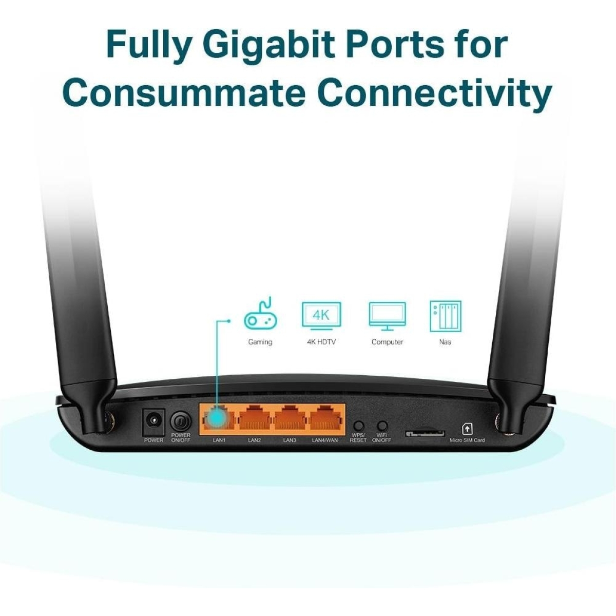 TP-Link Archer MR600 4G+ Dual Band Gigabit Router