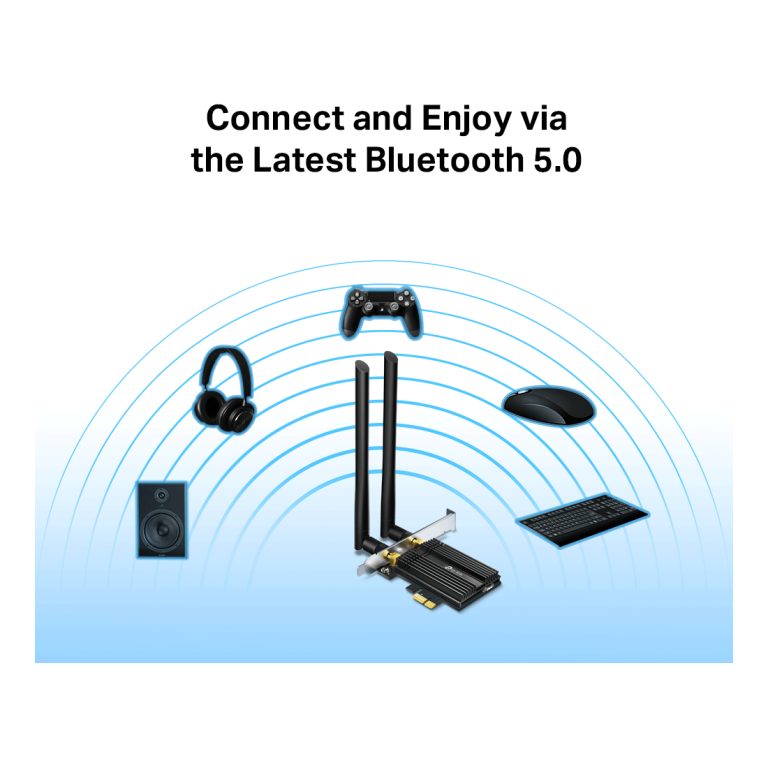 TP-Link Archer TX50E Wi-Fi 6 PCIe adapter AX3000 Bluetooth 5.0
