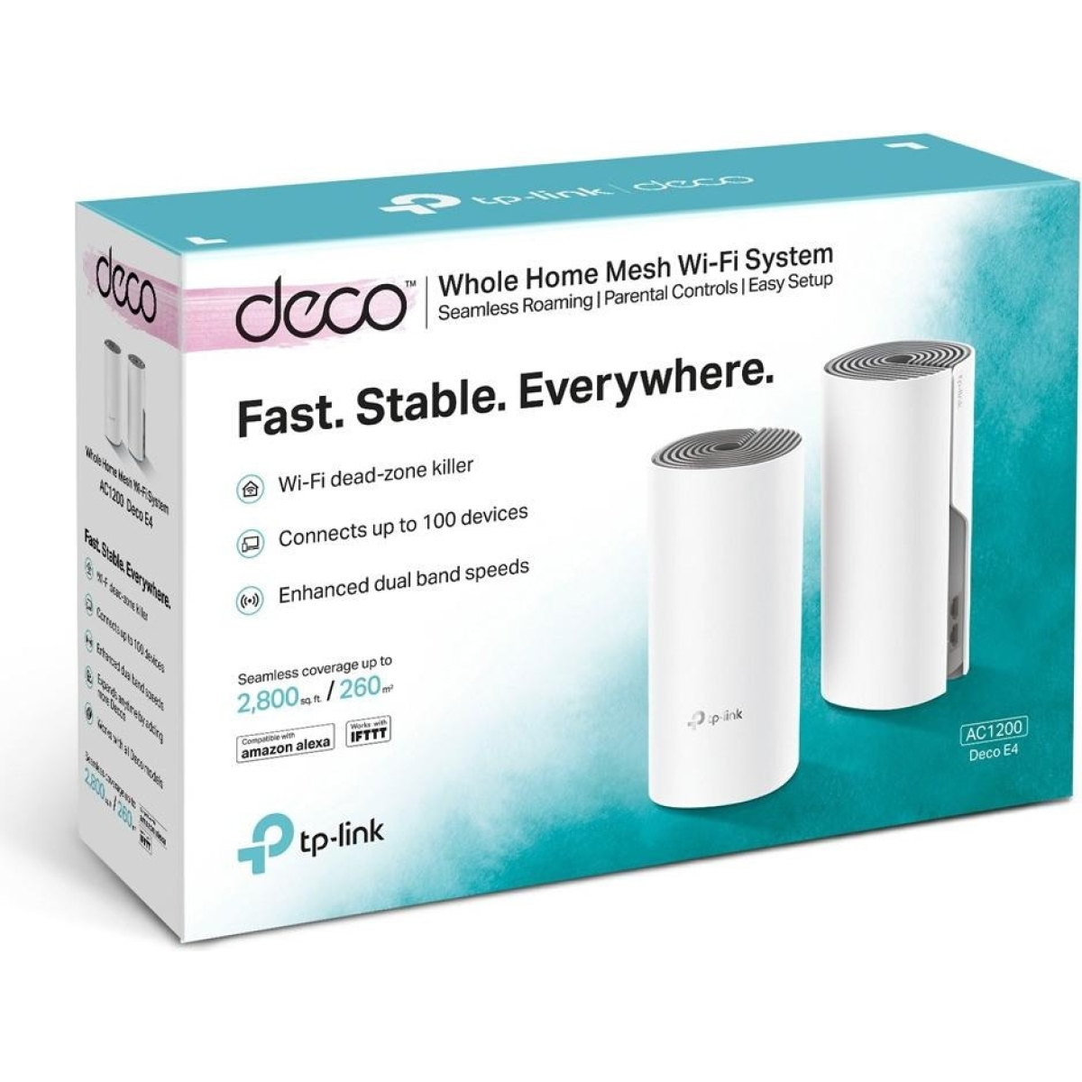 TP-Link Deco E4 WLAN Mesh 2-pack Set (AC1200)