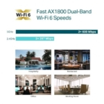 TP-Link EAP613 Ponto de Acesso de Montagem no Teto WiFi6 AX1800