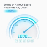 TP-Link PA7027P Kit de Início Powerline AV1000 com 2 Portas Gigabit