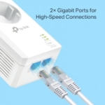 TP-Link PA7027P Kit de Início Powerline AV1000 com 2 Portas Gigabit