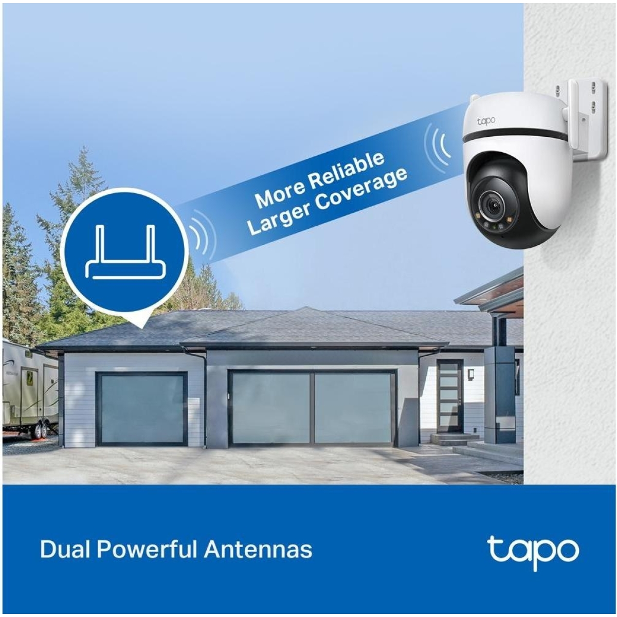 TP-Link Tapo C520WS 4MP 360° outdoor camera MicroSD