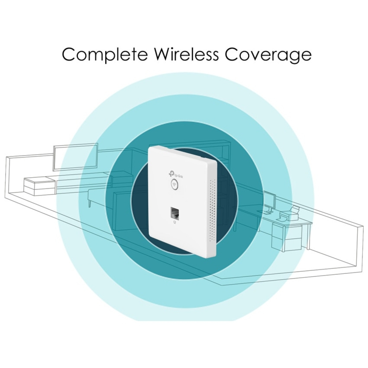 TP-Link Wireless N Wall-Plate Access Point