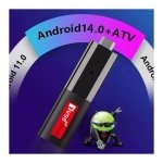 TV98 ATV Mini 8K H618 2GB/16GB Dual Wifi Android 14 Preto - Android TV