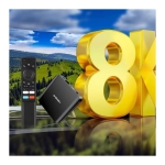 TV98 ATV PLUS 8K H313 2GB/16GB Dual Wifi Android 14 Preto - Android TV