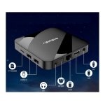 TV98 ATV W2 8K S905W2 2GB/16GB Dual Wifi Android 14 Preto - Android TV