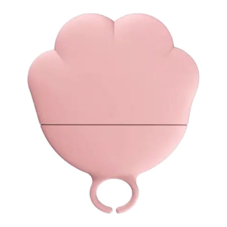 Tampa de silicone para latas Lovely Paw Rosa