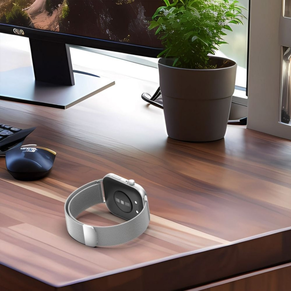 Tech-Protect MilaneseBand strap for Huawei Watch Fit 3 - black