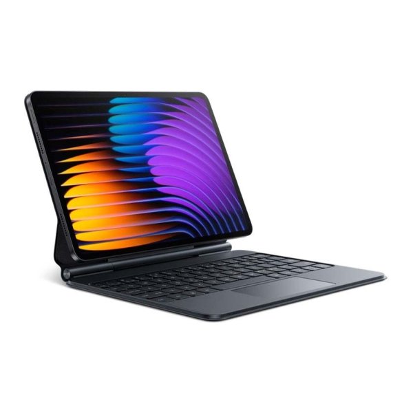 Teclado Xiaomi Pad 7 / 7 Pro Touchpad Keyboard com Capa Inteligente Preto