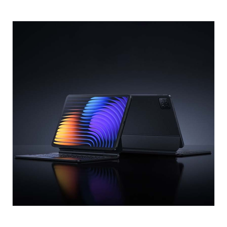 Teclado Xiaomi Pad 7 / 7 Pro Touchpad Keyboard com Capa Inteligente Preto