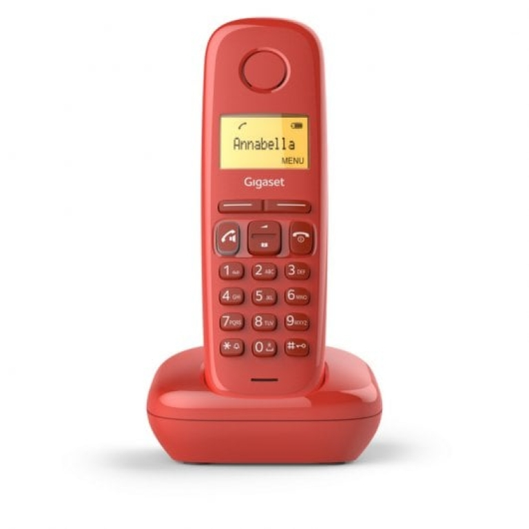 Telefone Gigaset A270 DECT vermelho