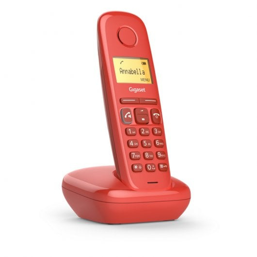 Telefone Gigaset A270 DECT vermelho