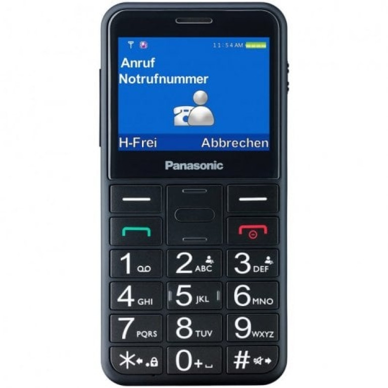 Telemóvel Básico Panasonic KX-TU155 Telemóvel Preto