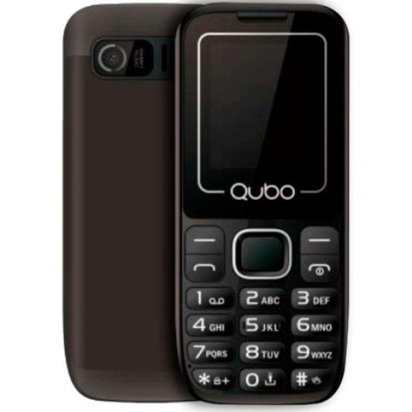 Telemóvel Básico Qubo P180 Telemóvel Sénior com Bluetooth Preto