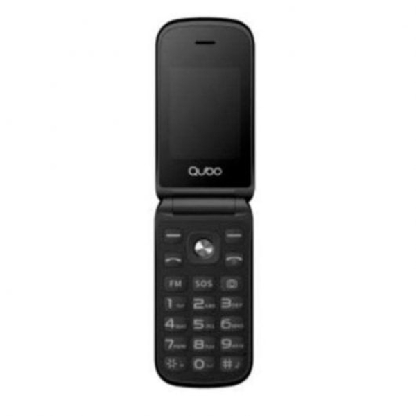 Telemóvel Básico Qubo Senior X-209 2G Telemóvel Sénior Preto
