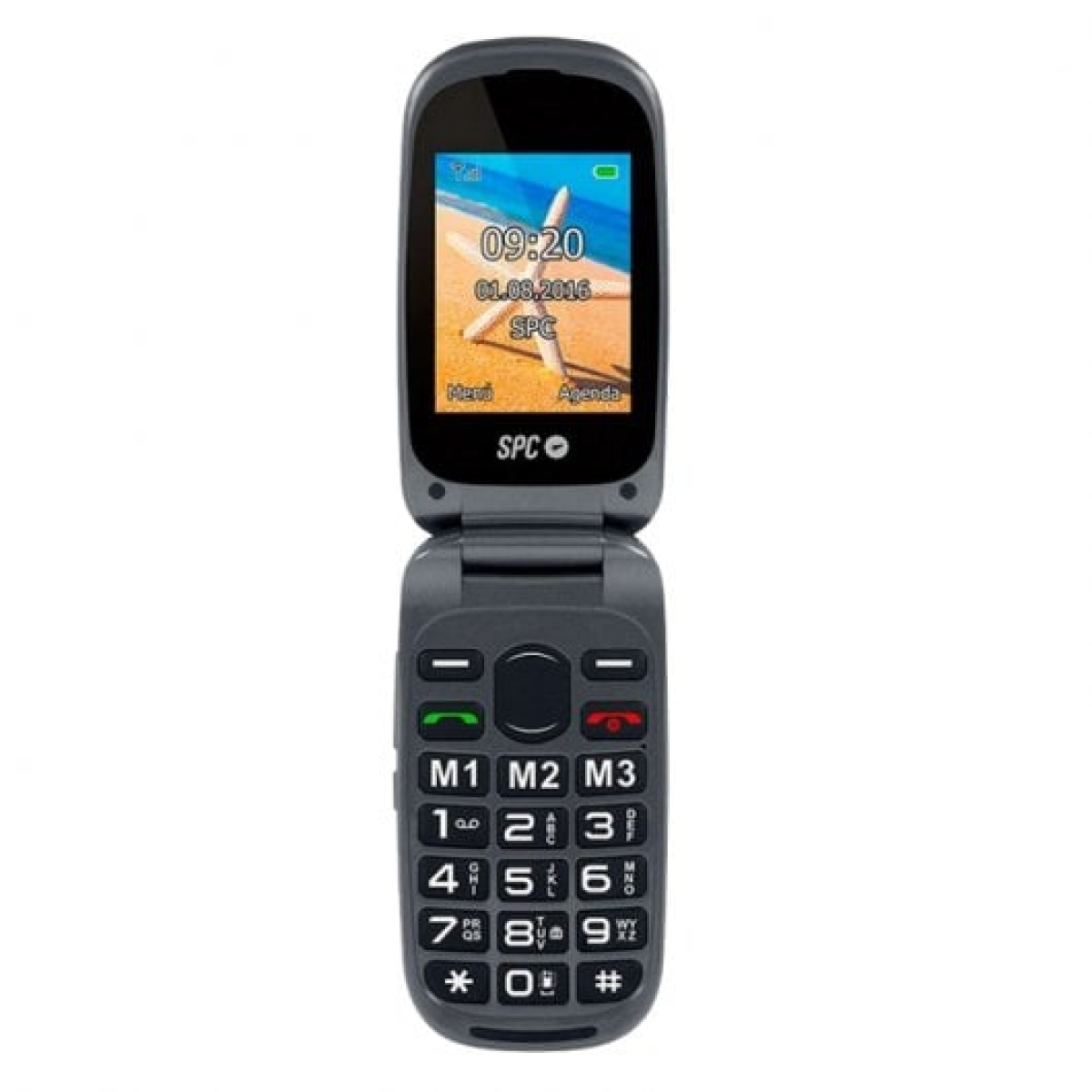 Telemóvel Básico SPC Harmony Dual Sim Preto Telefone Sénior