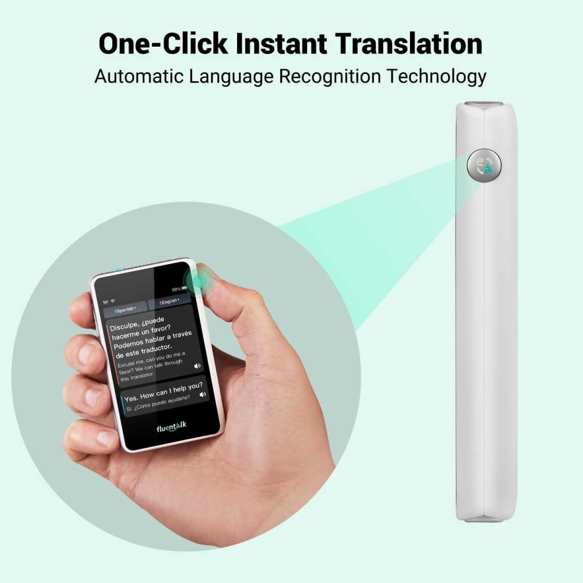 Timekettle Fluentalk T1 Mini Handheld Translator