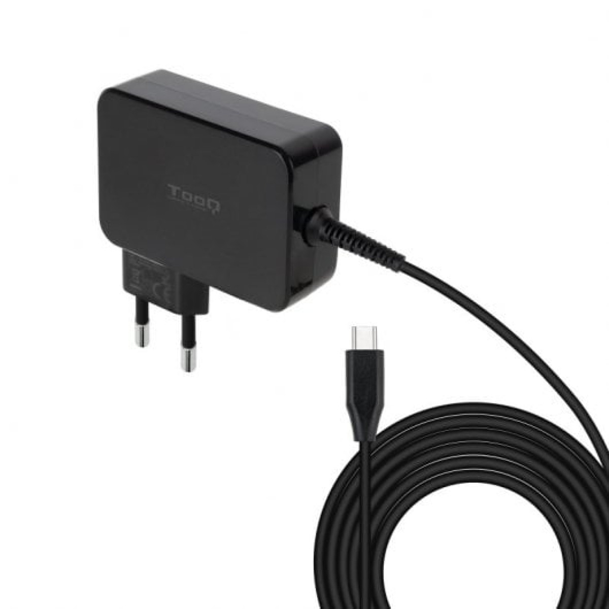 TooQ TQLC-USBCGAN90PD Carregador de portátil GAN USB-C PD3.0 90W Preto
