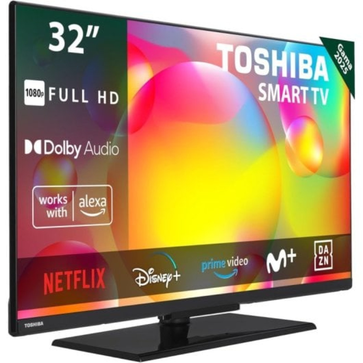 Toshiba 32LV3463DG 32" LED FullHD HDR10 Dolby Audio Smart TV